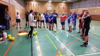 Fu&szlig;ball Altherrn SV Kirchbarkau Besprechung Futsal-Schulung