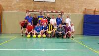 Fu&szlig;ball Altherren Mannschaftsfoto Futsal-Schulung